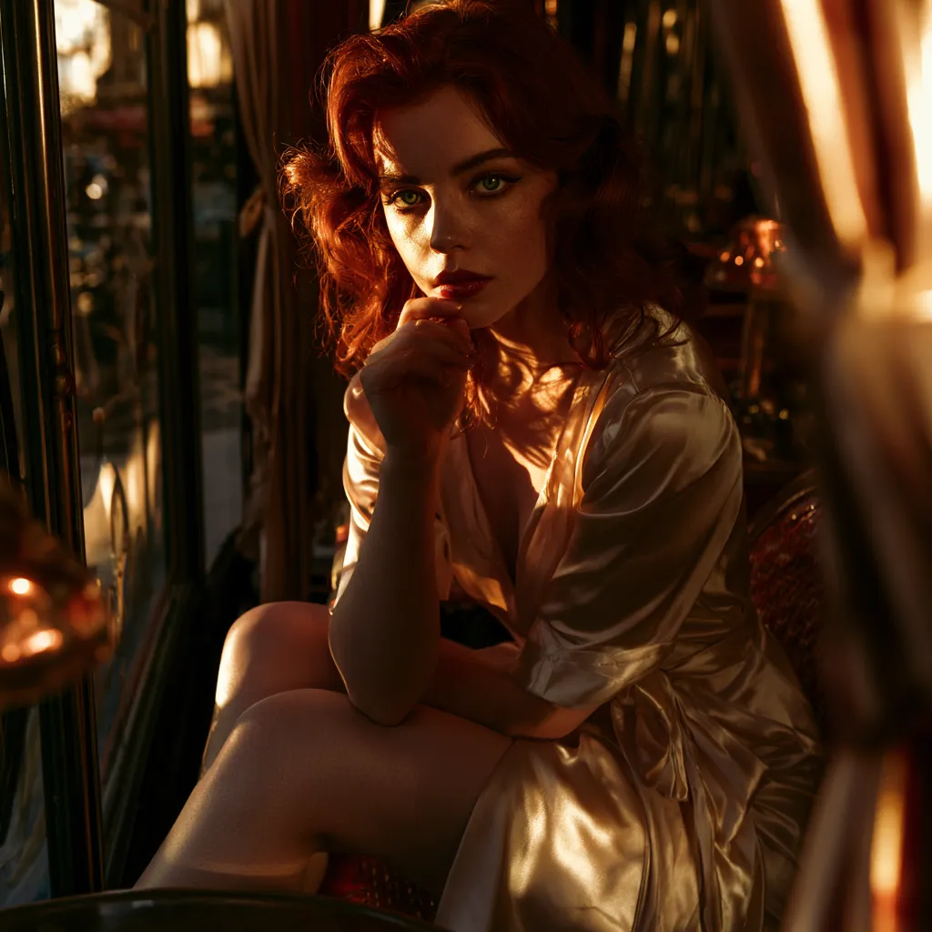 Maren Lux — flagship AI Allure companion